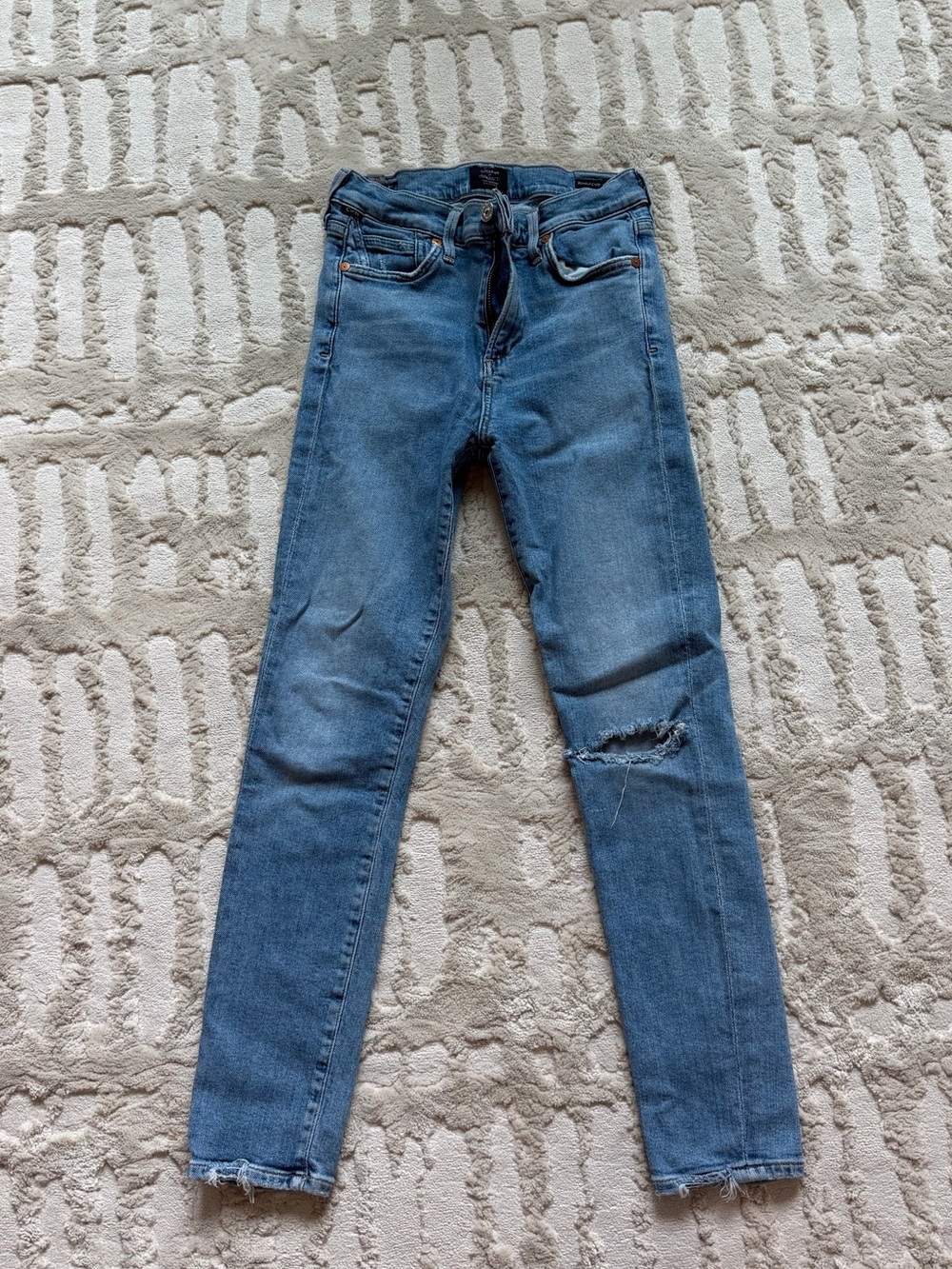 Citizens rocket crop slim ankle jean